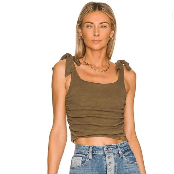 Free People Boulevard Tie-Strap Tank Top - Picture 1 of 9